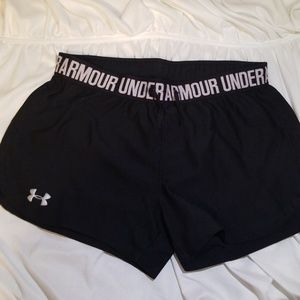 Black Under Armour Athletic Shorts